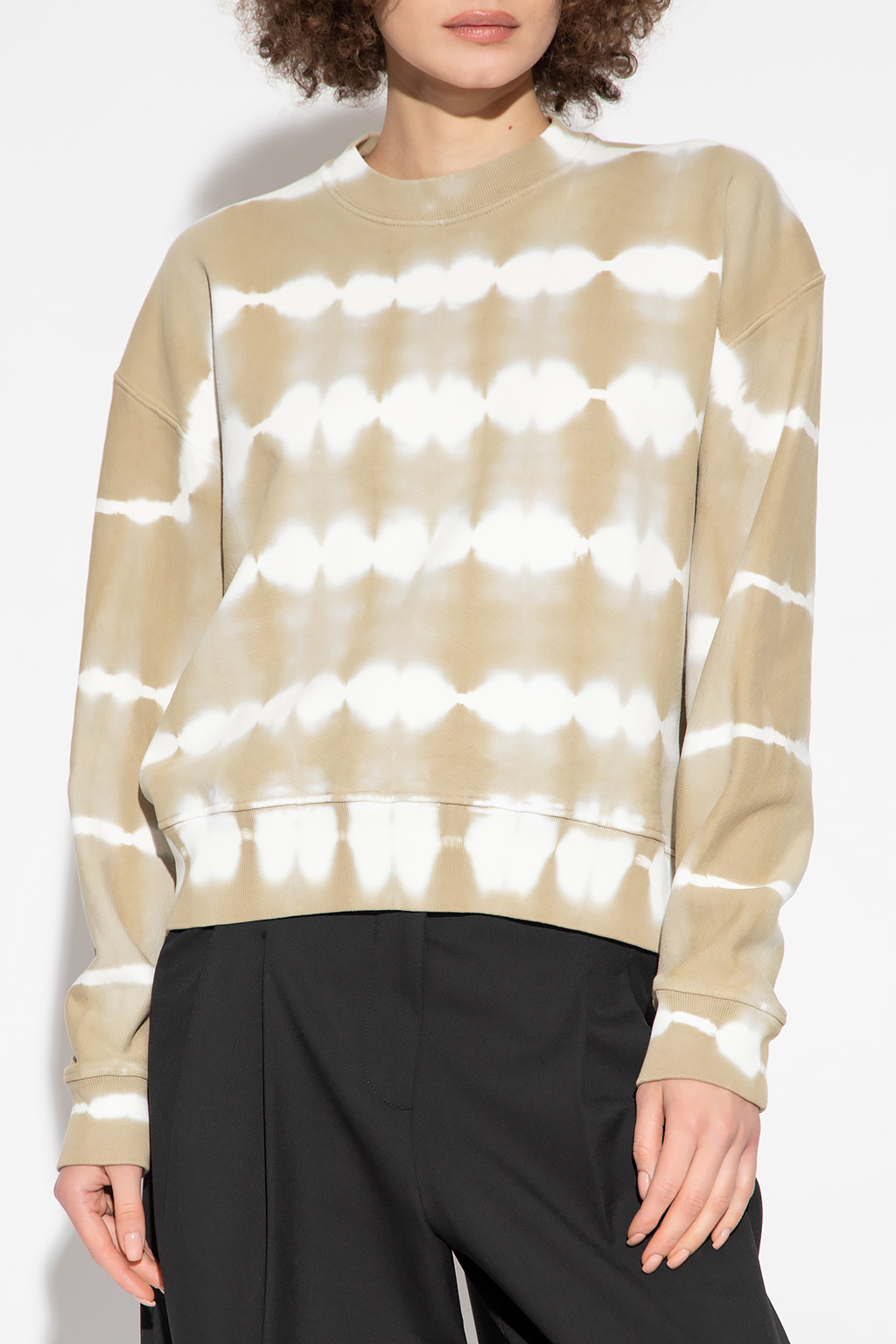 Beige Tie dye sweatshirt Proenza Schouler White Label Vitkac GB